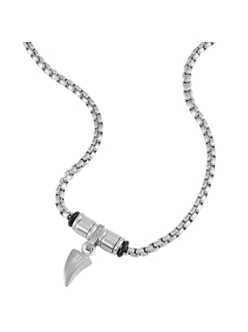 Police Herren-Kette Serrator Edelstahl Silber