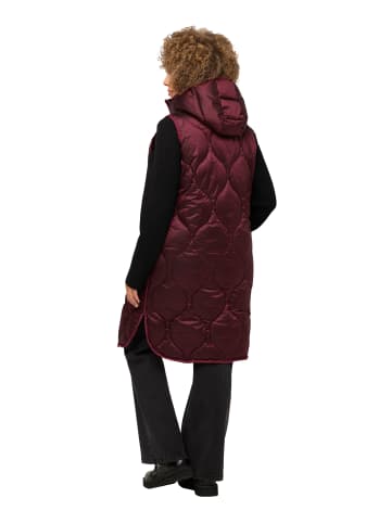 Ulla Popken Weste in karminrot