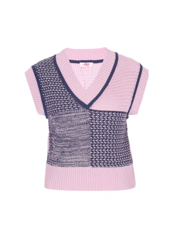 myMo Women Vest in lavender navy