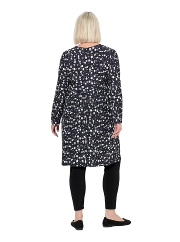 Ulla Popken Midikleid in schwarz