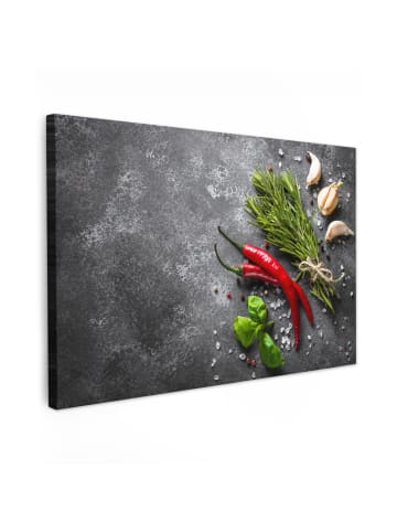 MuchoWow Leinwand bilder Gewürze