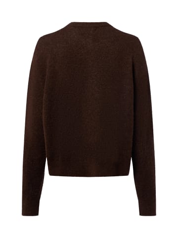 Marie Lund Strickjacke in schoko - 0002