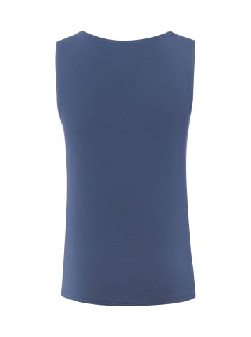Franco Callegari Tanktop in indigo - 0004