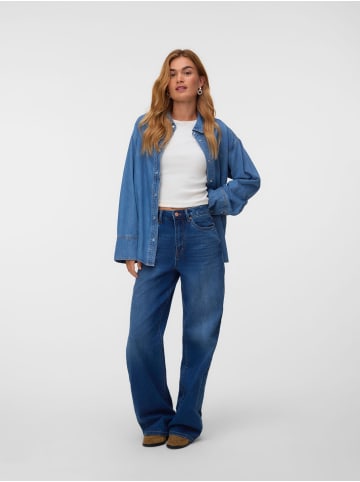 Vero Moda Jeanshemd in Medium Blue Denim
