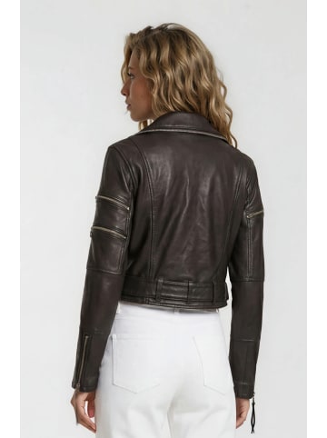 trueprodigy Bikerjacke Izzy in Schwarz