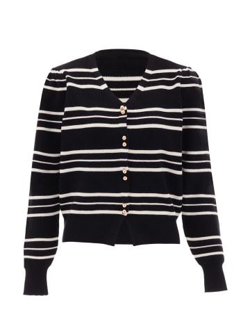 NAEMI Damen Strickjacke in Schwarz