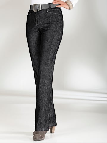 Cosma Gerade Jeans in schwarz