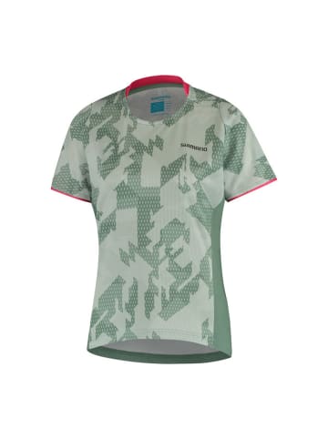 SHIMANO Short Sleeve Jersey  W's MAYA in grün