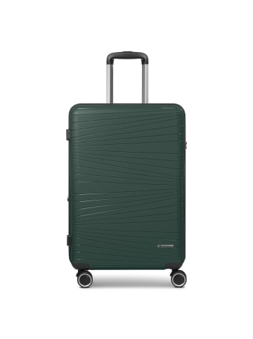 Franky Dallas 3.0 4 Rollen Trolley M 65 cm mit Dehnfalte in olive