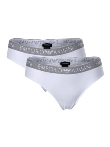 Emporio Armani Slip 2er Pack in Weiß