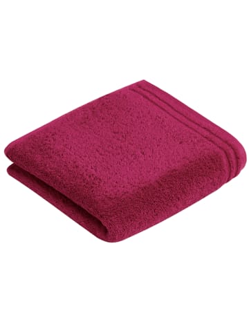 Vossen 2er Pack Handtuch in cranberry