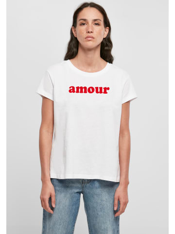 Mister Tee Mister Tee Damen Amour Tee in white