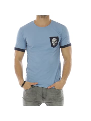 HopenLife Shirt ALUDOS in Hellblau