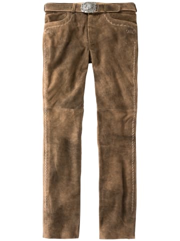 Stockerpoint Lederhose "Rocco 3" in havanna