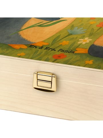 Mr. & Mrs. Panda Teeaufbewahrung Pinguin Pärchen Design ohne Spruch in Weiß