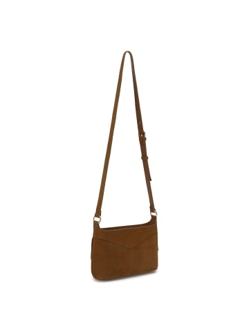 Les Visionnaires Jane Cozy Umhängetasche Leder 29 cm cognac