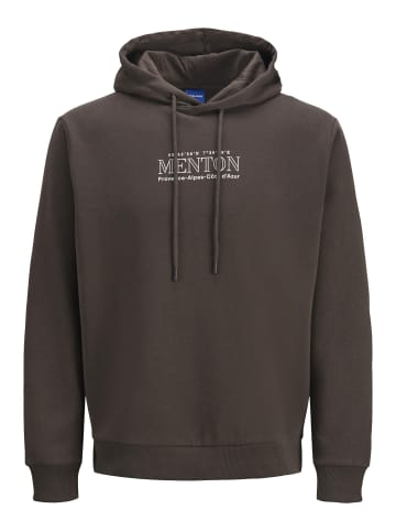 Jack & Jones Kapuzenpullover in Chocolate Brown