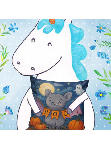 Mr. & Mrs. Panda Kopfkissen Fledermaus Boo Design ohne Spruch in Weiß