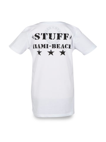 Roberto Geissini Welcome To Miami T-Shirt Weiß