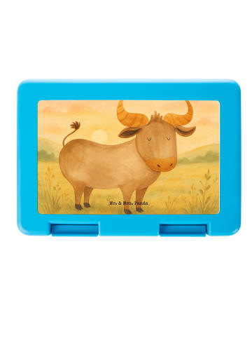 Mr. & Mrs. Panda Frühstücksbox Sternzeichen Stier Design ohne Sp... in Weiß