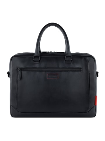 Bugatti Clark Aktentasche Leder 40 cm schwarz