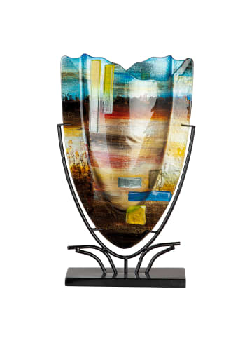 GILDE Vase "Campo" in Bunt - H. 48 cm