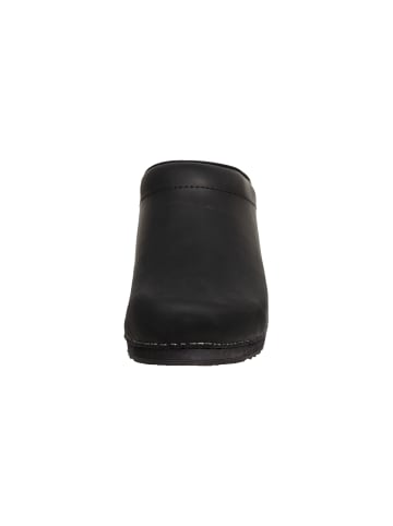 Sanita Clogs in schwarz
