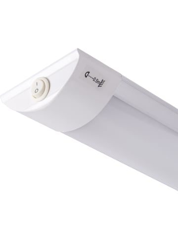 Licht-Erlebnisse Wandlampe EEK F (B)30 x (H)7.5 cm in WeißWeiß