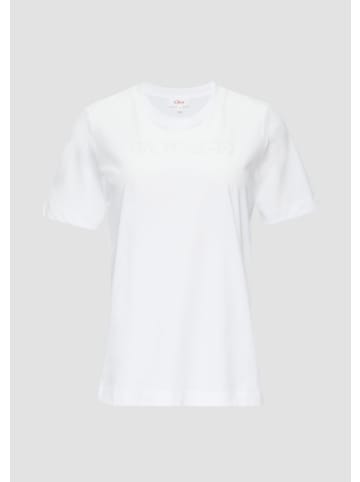 s.Oliver T-Shirt in 01D1_weiß
