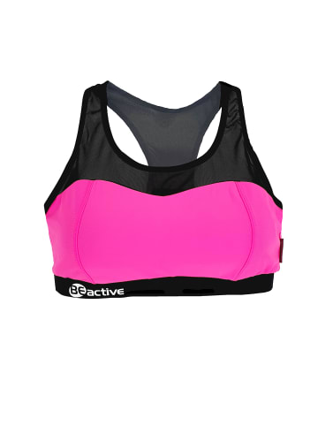 BECO the world of aquasports Bikini-Oberteil BEactive in pink-schwarz