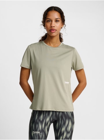 Hummel T-Shirt Hmlpulse Damen in SEAGRASS