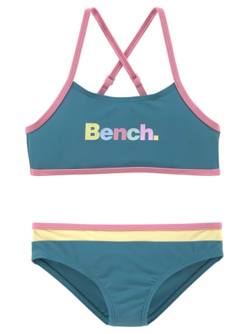 Bench Bustier-Bikini in petrol