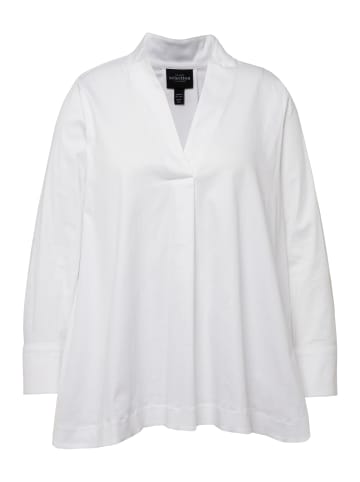 Ulla Popken Bluse in schneeweiß