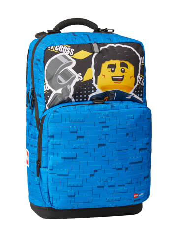 LEGO® Bags Schulrucksack Set Optimo Plus in schwarz