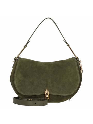 COCCINELLE Magie Suede - Schultertasche 30.5 cm in laurel green/laurel green