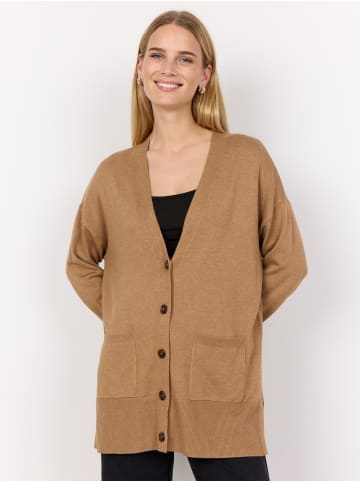 soyaconcept Strickjacke SC-DOLLIE 739 in 98404 DESERT BROWN MELANGE