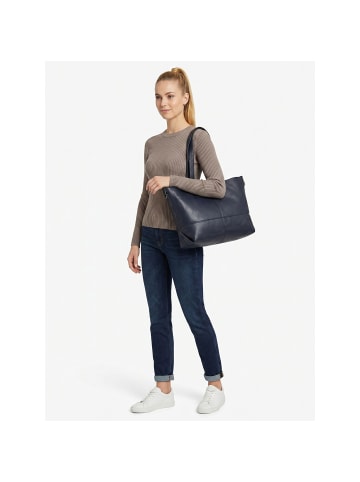 Liebeskind Berlin Ariel Shopper Tasche Leder 49 cm peacoat
