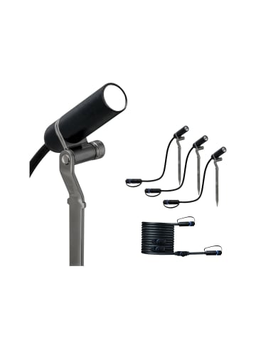 paulmann Plug & Shine LED Gartenstrahler Plantini Erweiterungsset