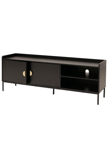 MCW TV-Board O39, Holzoptik schwarz
