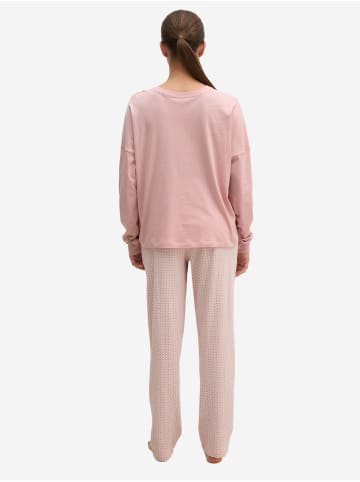 Marc O'Polo Loungeanzug classic in mauve/mauve print