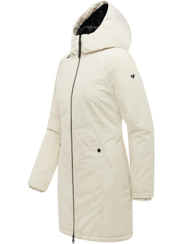 ragwear Wintermantel Nasima Y in Ecru