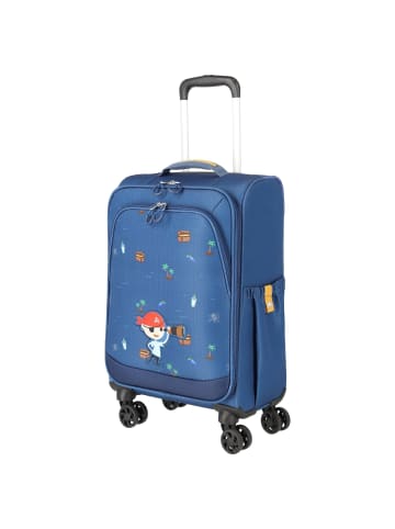 travelite Minimover - 4-Rollen-Kindertrolley 55 cm (Einhorn) in Pirat