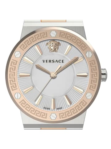 Versace Analoguhr für Damen in silber