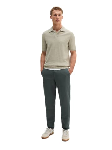 Marc O'Polo Bouclé-Poloshirt regular in Grey Kit