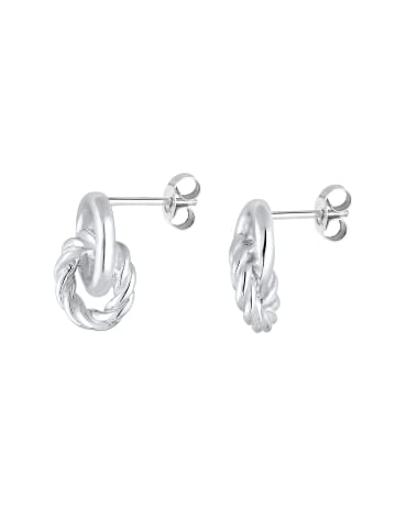 Elli Ohrringe 925 Sterling Silber Geo, Kreis in Silber