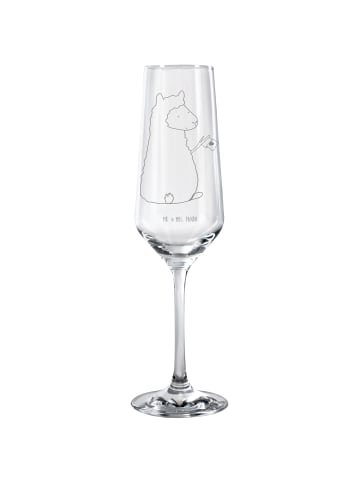 Mr. & Mrs. Panda Sektglas Alpaka Fahne ohne Spruch in Transparent