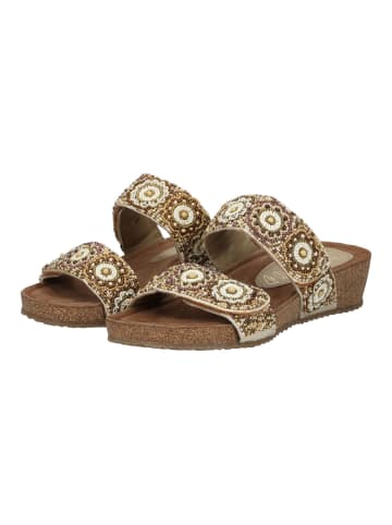 Lazamani Pantoletten Beige