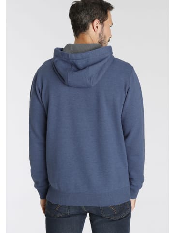 Man's World Kapuzensweatshirt in jeansblau-melange