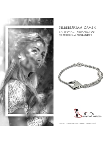 SilberDream 925 Sterling Silber Damen SilberDream Armbänder Drop ca. 18,5cm