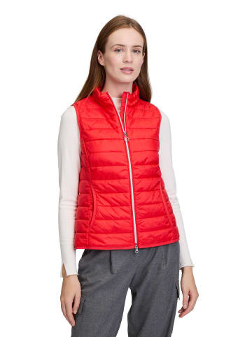 Betty Barclay Steppweste mit Reißverschluss in Poppy Red